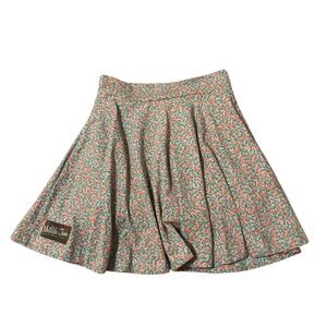 Matilda Jane Blue Skort with orange and peach pattern size 8 NWT